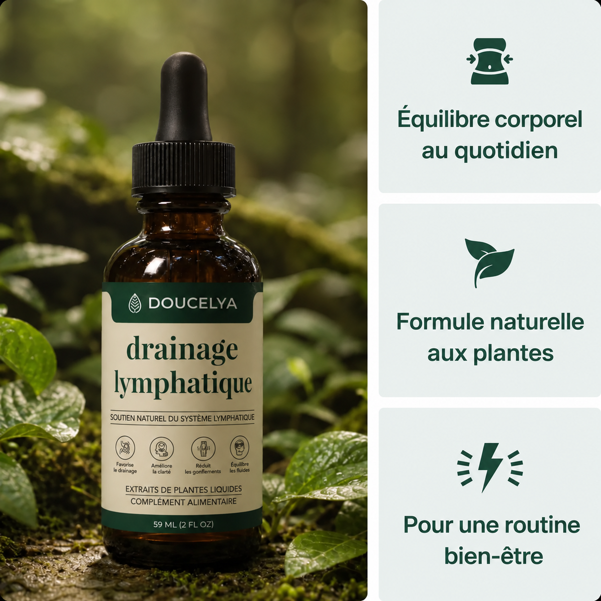 Doucelya® - Goutte de drainage lymphatique