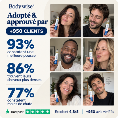 <b>BodyWise™ Sérum pour la croissance des cheveux</b>