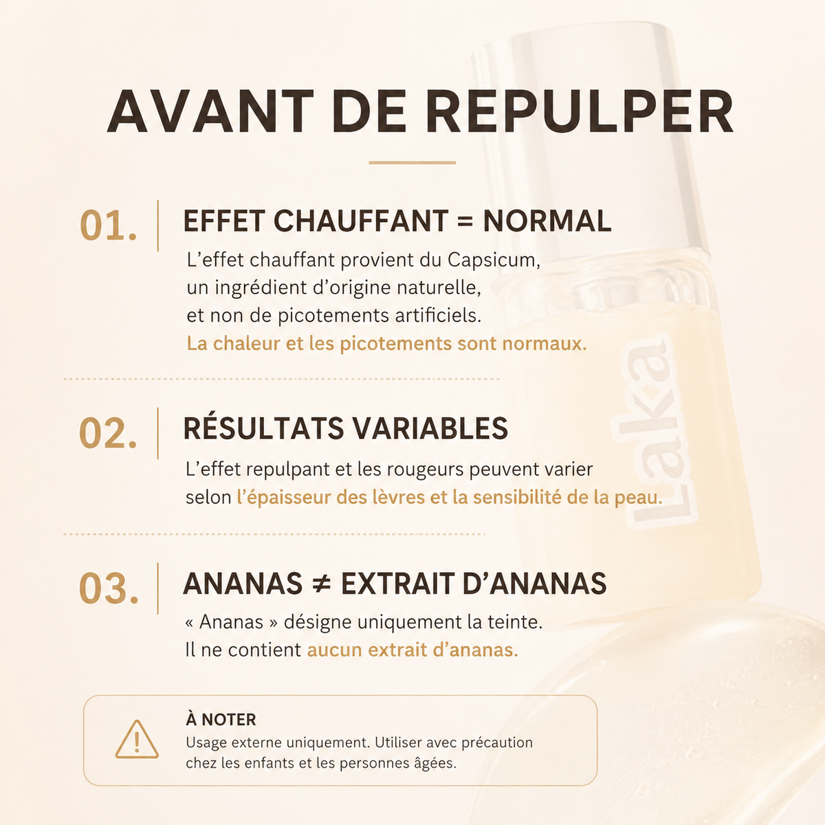 LAKA - Gloss Repulpant Hydratant