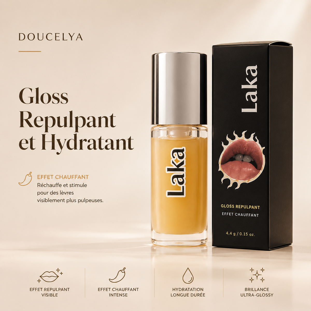 LAKA - Gloss Repulpant Hydratant