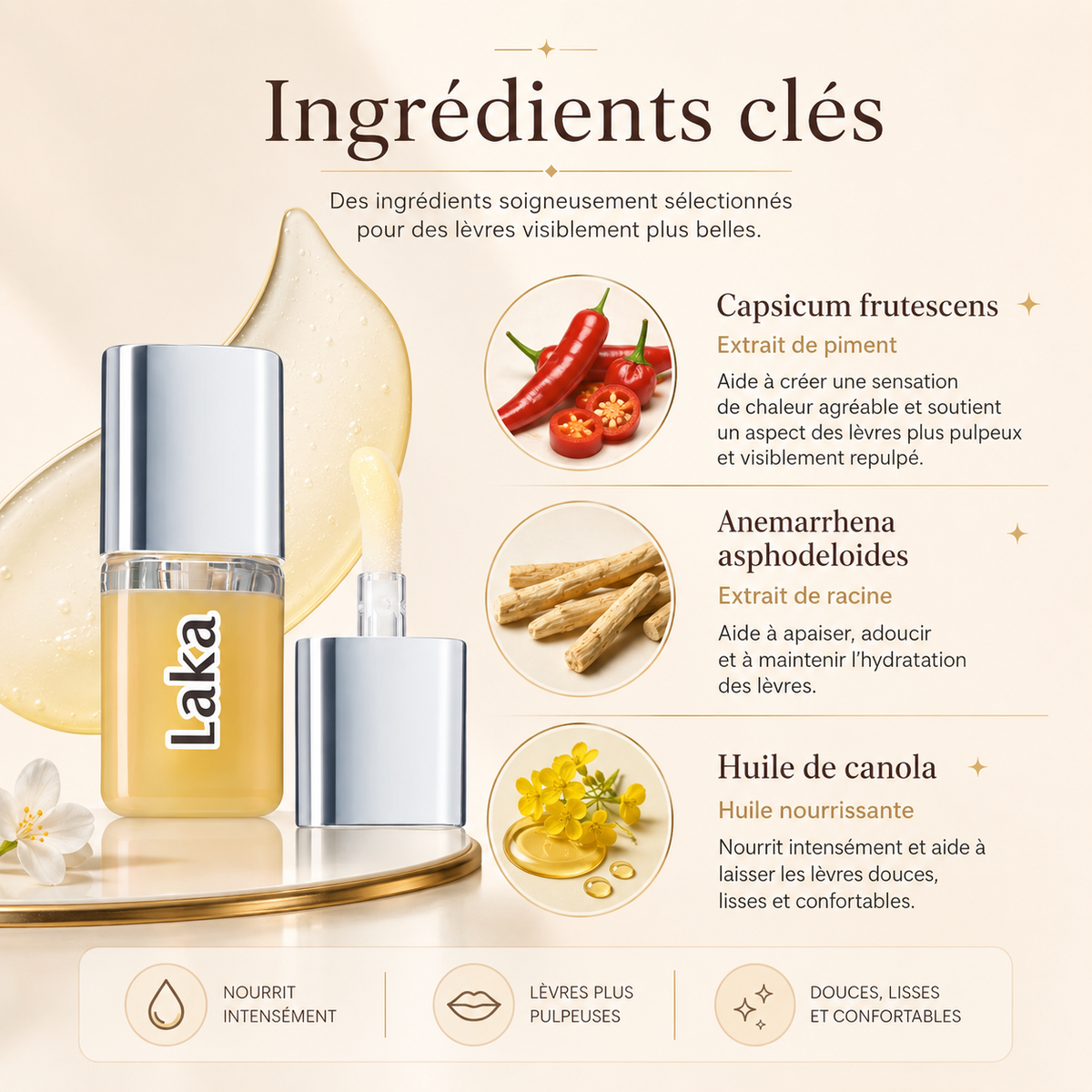 LAKA - Gloss Repulpant Hydratant