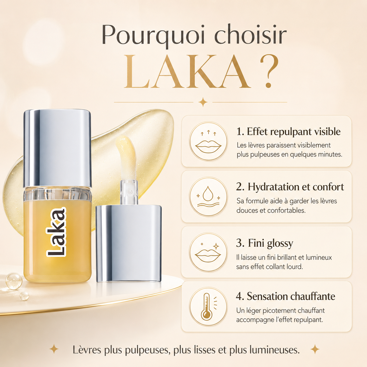 LAKA - Gloss Repulpant Hydratant