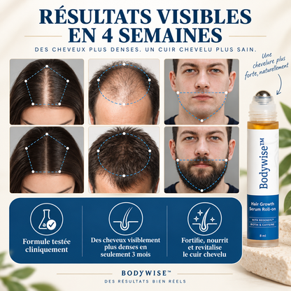 <b>BodyWise™ Sérum pour la croissance des cheveux</b>
